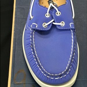 New sebago leather upper in original box